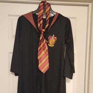 Harry Potter Child Costume Robe and Tie Medium